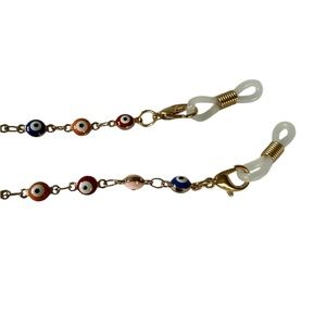 Elegant Multicolor Eyeglasses Beaded Chain
